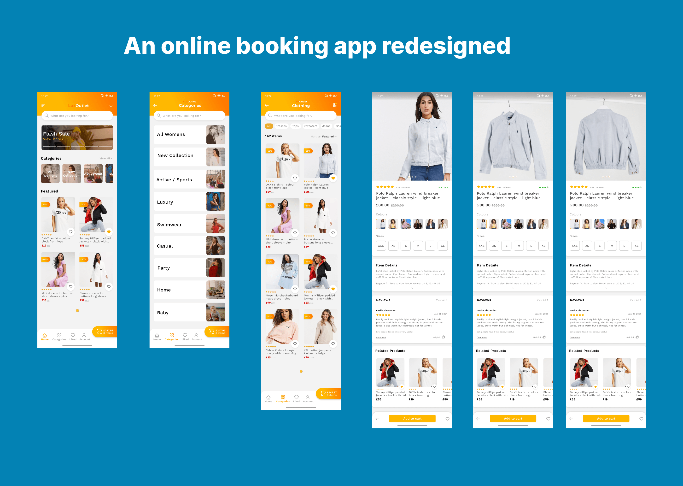 Ecommerce UI Concept